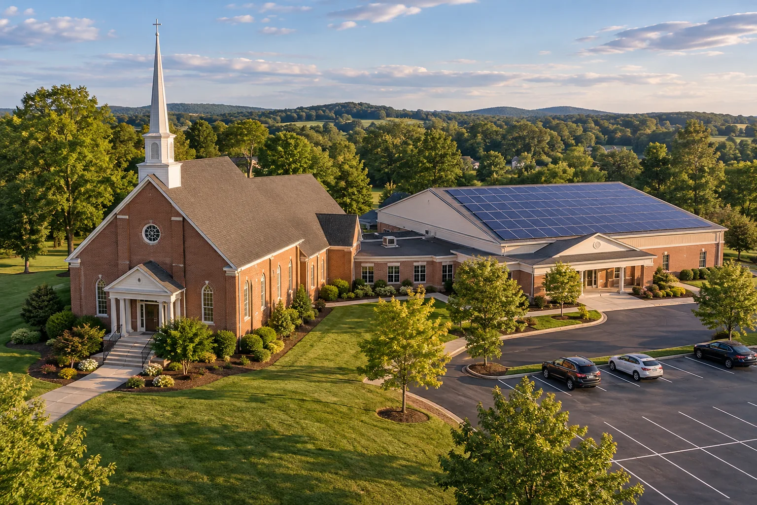 Church and nonprofit solar concept